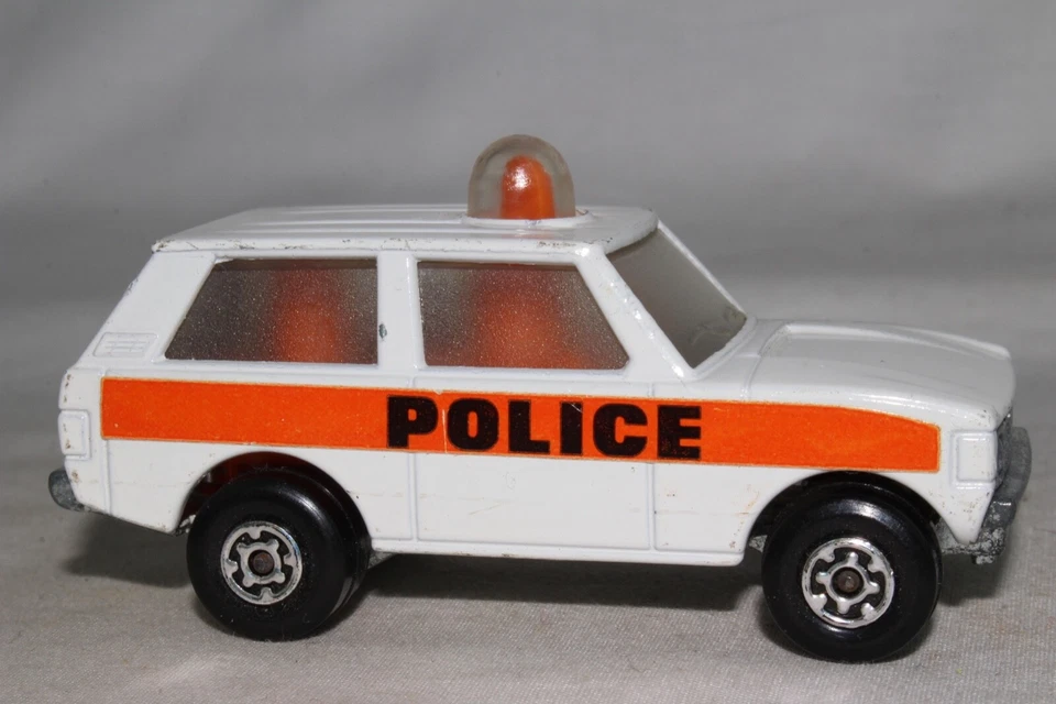 MATCHBOX LESNEY SUPERFAST #20 POLICE ROLL PATROL, ORANGE DOME, EXCELLENT, LOT C  - Image 4 of 4
