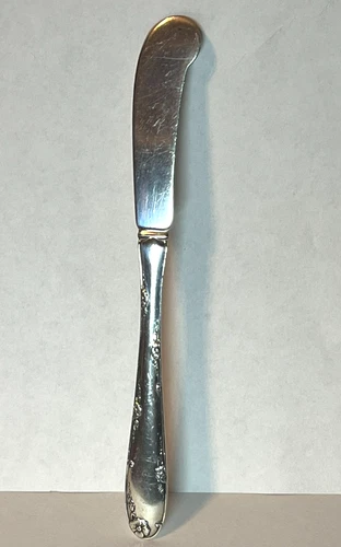 Vintage STERLING SILVER Butter Spreader Knife - MADEIRA by TOWLE, No Monogram