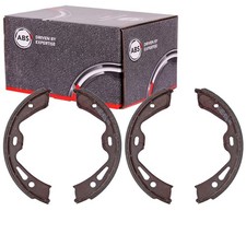 A.B.S. BREMSBACKEN SATZ HANDBREMSE 180mm passend für BENTLEY CONTINENTAL FLYING