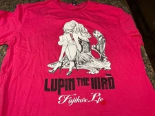 Lupin the Third 3rd IIIrd Fujiko’s Lie Official T-Shirt Rare Promo BRAND NEW XL