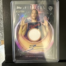 2025-26 Topps Midnight - Rookie Jersey Autographs Yanic Konan-Niederhauser...