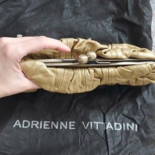 Sac à Main Vintage Adrienne Vittadini - Doré - Femme