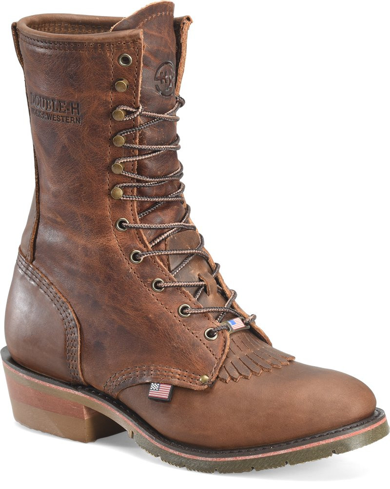 DOUBLE H BOOT COMPANYペコスブーツ9D USA製 DOUBLE H BOOT COMPANYペコスブーツ9D USA製 Durable Work Boots