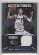 2021-22 Panini Prizm Sensational Swatches Kristaps Porzingis #SW-KPZ 1k5l