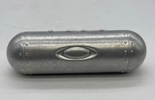 Vintage OAKLEY Metal Aluminum Torpedo Vault Clamshell Hard glasses Case