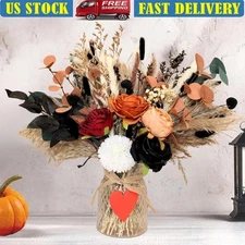 Fall Centerpieces Rustic Floral Arrangements Thanksgiving Christmas Table Decor