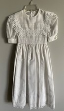 Vintage 90  s Bonnie Jean First Communion Dress, Size 7