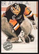 Tom Barrasso, 1991-92 Pro Set Platinum, #PC3, Pittsburgh Penguins,