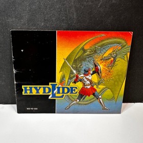 Vintage Video Game 1988 Hydlide by FCI Nintendo NES CIB Complete in Box