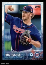 2015 Topps #322 Phil Hughes Twins 8 - NM/MT