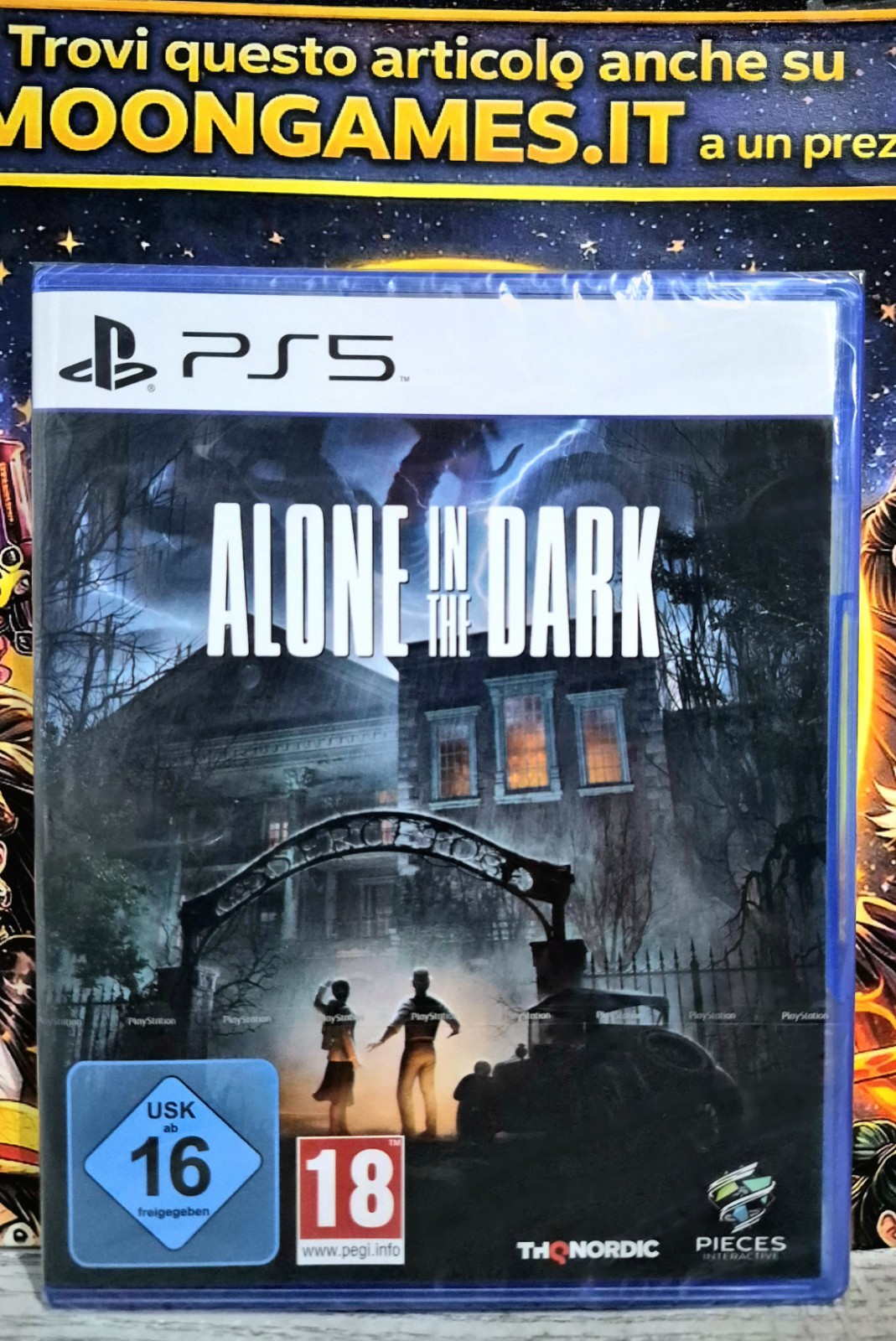 ALONE IN THE DARK PS5 PLAYSTATION 5 HORROR PSICOLOGICO EU CON ITALIANO NUOVO
