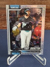 2026 Topps Series 1 Celebration TROY JOHNSTON Rookie (RC) Confetti #317 - Miami