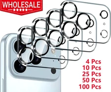 Wholesale Lot Camera Lens Glass Protector For iPhone 17 Pro Max 16 15 14 13 12