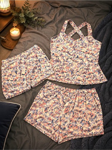 Duluth Trading Co 3 Piece Butterfly Sleep Set XL Oversized Pockets