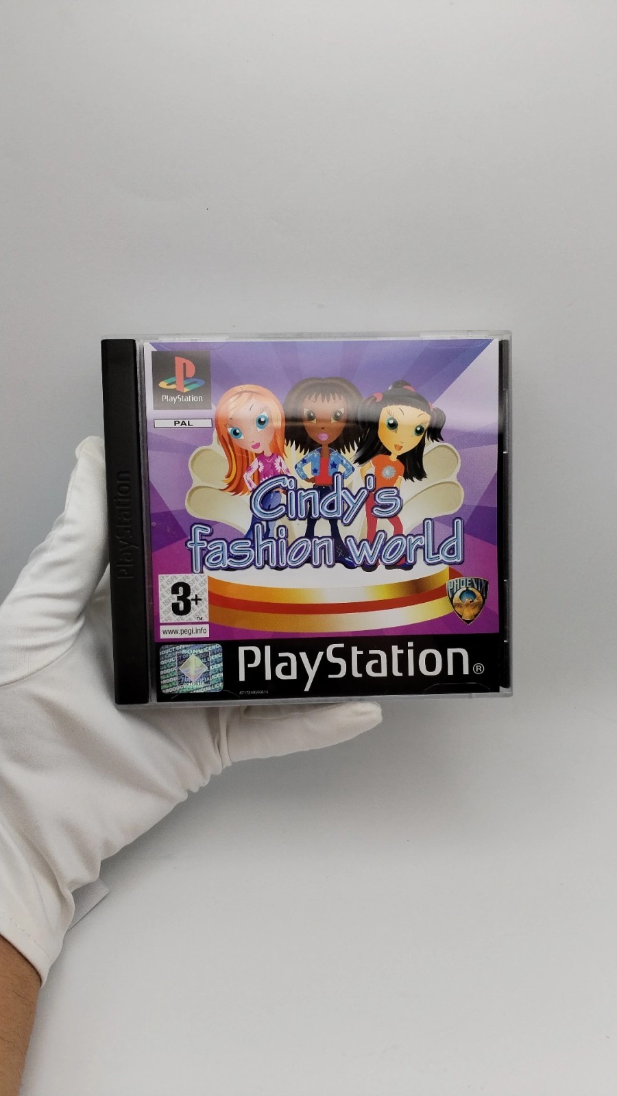 Cindy's Fashion World PlayStation 1 PAL, THE RAREST GAME EVER ON PS1,CIB