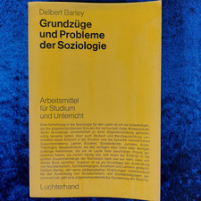Grundzüge und Probleme der Soziologie - Arbe...