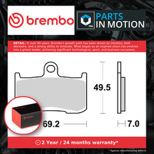 Motorcycle Brake Pads Set 07KA23SA Brembo Genuine Top Quality Guaranteed New