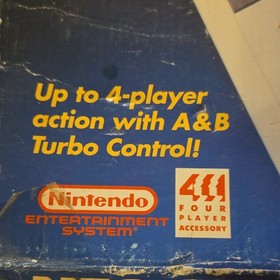 Nintendo NES Satellite Remote Control Module NES-032 4-Player Wireless CIB Box