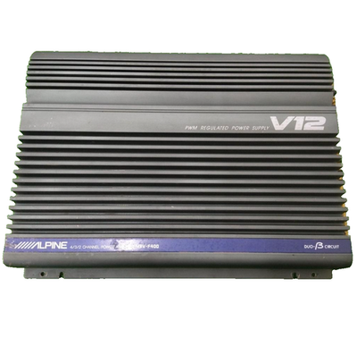 ALPINE MRV-F400S 4チャンネルアンプ Alpine MRV-F400 V12 4 Channel Car Amplifier 80W x4 160W x2 JDM