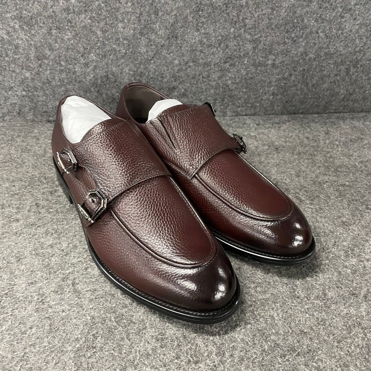 VINTAGE FOUNDRY CO. Lawrence Monk Strap Dress Shoe Men display picture 2