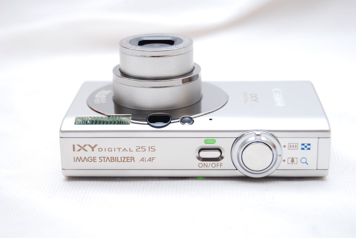 Canon IXY DIGITAL 25IS Compact Digital Camera Silver Tested