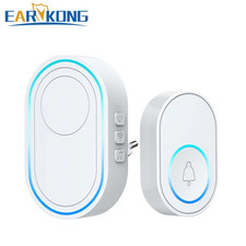 Intelligent Wireless Doorbell Home Welcome Doorbell Waterproof 300M Remote Smart