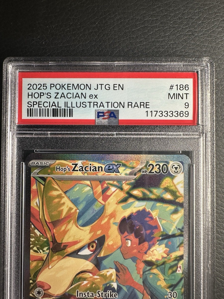 Hop's Zacian ex 186/159 Sv09: Journey Together Holo for sale