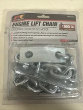 34-Inch Engine Lift Chain for 1,000 lbs Max Load - Heavy-Duty Tool