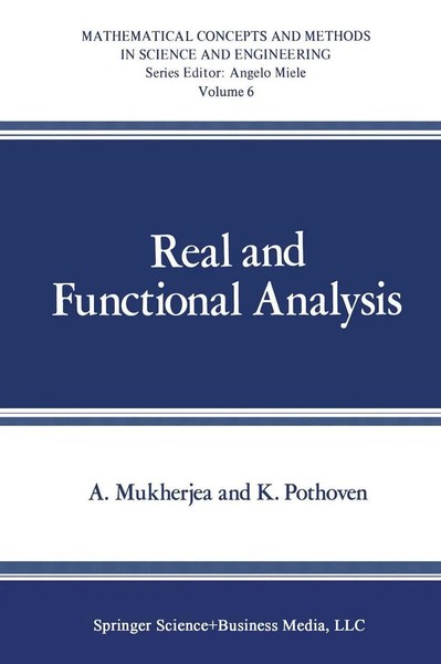 Real And Functional Analysis A. Mukherjea (U. A.) Taschenbuch X Englisch 2013-image
