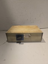 Vintage 4-Port Data Transfer Switch Box VGA  DIN Connectors A/B/C/D Selector