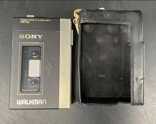 Vintage Sony WM-3 Cassette Player Walkman - (FOR PARTS/REPAIR)