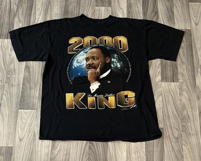 VINTAGE Martin Luther King MLK 2000 Y2K Keep Dream Alive Graphic T-shirt Men XXL