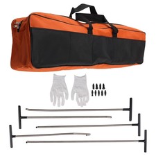 16 Pcs Dent Repair Tool Kit Paintless Removal Stainless Steel Rods Set Pdr