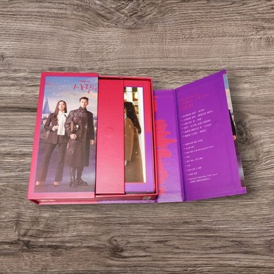 Crash Landing On You OST Soundtrack Album 2 CD Photobook Cards tvN