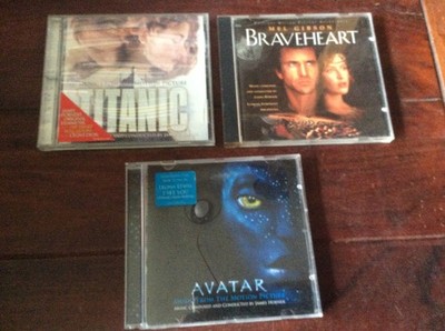 James Horner [3 CD / Soundtrack] Titanic  + Braveheart + Avatar
