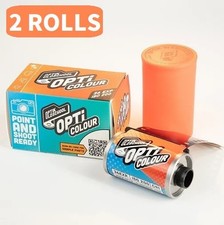 2 Rolls - Optik Oldschool OptiColour 200 ISO 36exp 135 35mm Color Negative Film