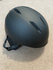 Giro Bevel Ski/Snowboard Helmet Large Black Great Condition With Ear Muffs