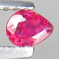 0.22Ct UNHEATED ! NATURAL RED RUBY GEMSTONE FROM MOZAMBIQUE