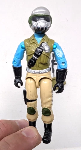 GI JOE ARAH Steel Brigade V1B Figure with accessories 1988 Vintage G.I.