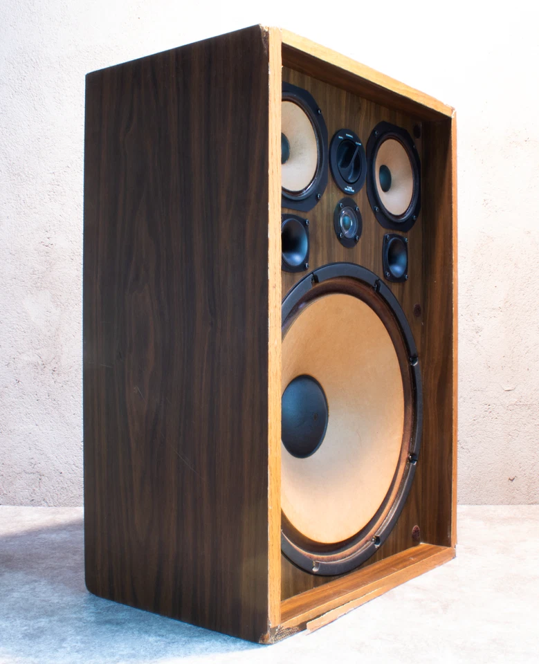 Par de altavoces de piso Kenwood KL-777 4 vías 6 controladores Foto 3 de 4