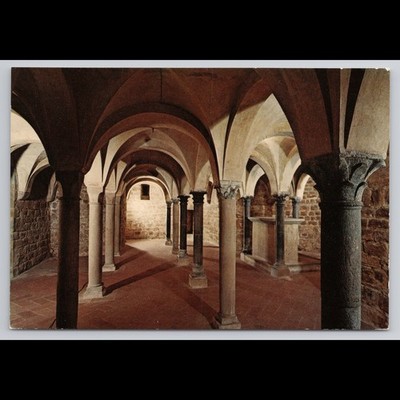 Vintage Postcard Florence Italy Chiesa di S. Trinita Crypt Unposted Scenic View
