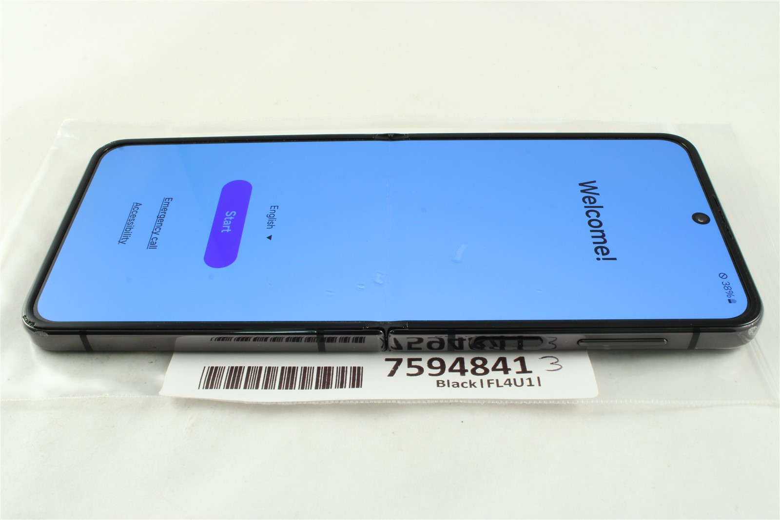 Samsung Galaxy Z Flip4 5G 128GB Black - Unlocked AT&T T-Mobile Verizon 7594841
