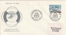 FINLANDE FDC SAUVETAGE EN MER 2.6.1975 BON ETAT