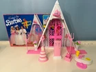Vintage BARBIE 1991 Wedding Day Chapel with Box Mattel 7217 *some parts missing*