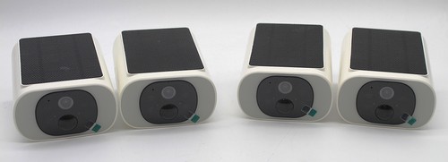 Ansque Solar Security Cameras Wireless Outdoor 4-Cam-Kit *READ DESC* PC1464860