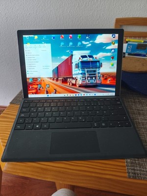 Microsoft Surface Pro 5 , 256GB Wi-Fi+4G  Silber
