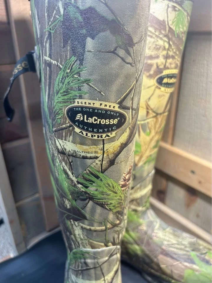 Lacrosse Men's Alphaburly Sport Realtree APG HD Hunting Boots 200046 size 8 - Image 3 of 4