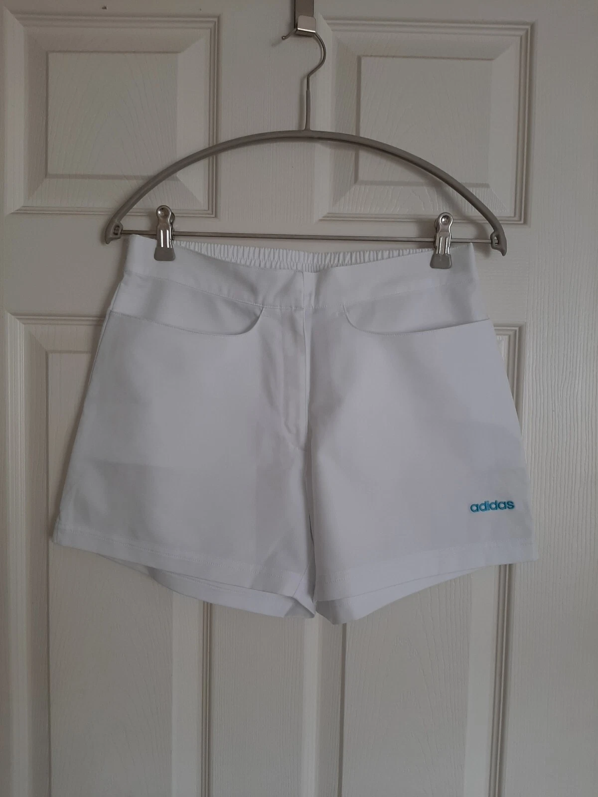 Pantaloncini Adidas donna taglia 12 bianchi ottime condizioni