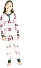 Hearth  Hand Holiday 2pc Kids Christmas Pajamas Set, Red Green pajama SZ 10  