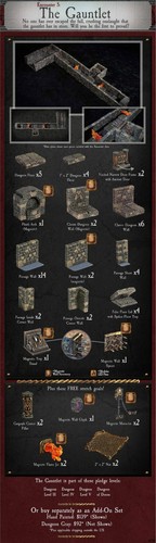 Dwarven Forge Kickstarter Dungeon of Doom Painted OOP Rare - Picture 6 of 17